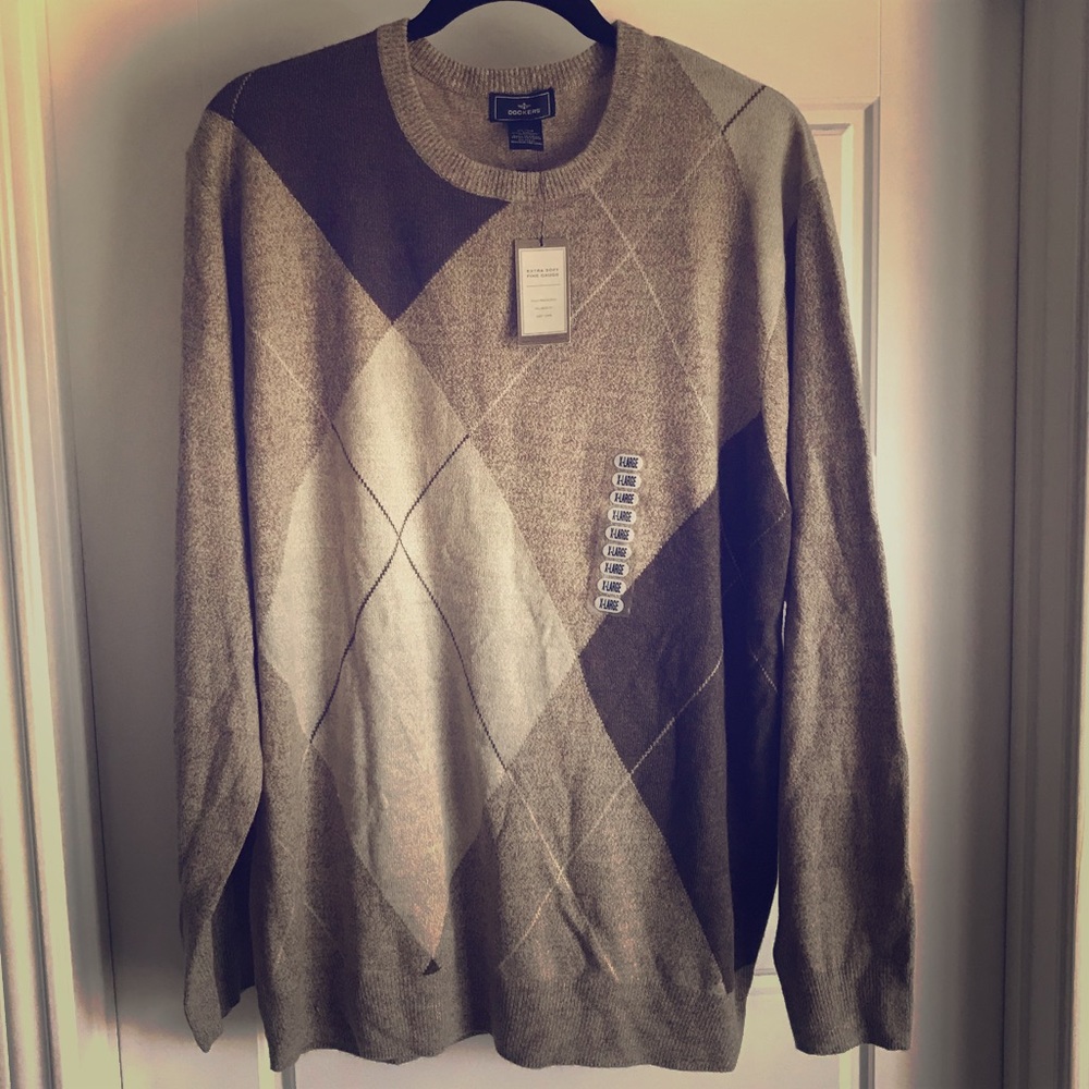 Dockers Men’s Argyle Sweater